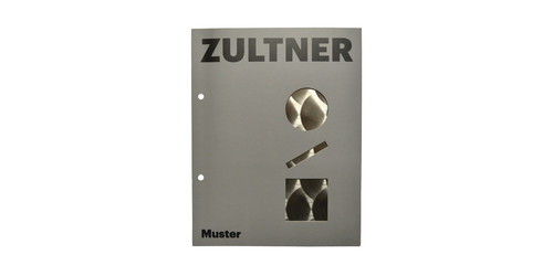 ZULTNER Muster 1020 1.4301 Edelstahlblech Dessin Pfauenauge (1,5 mm)